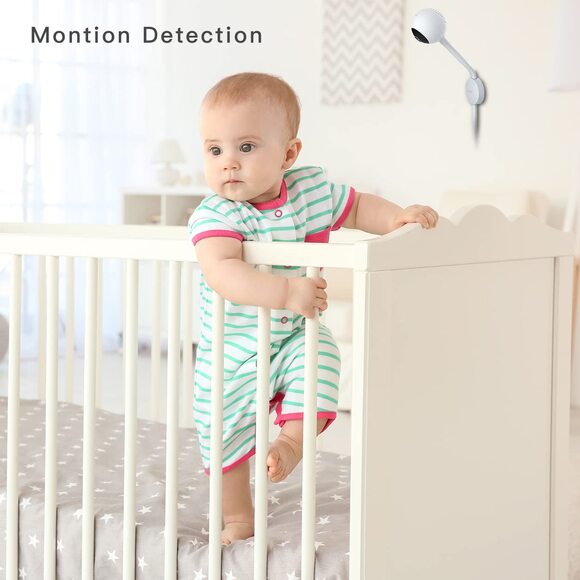 NWT iBaby M2C WiFi Baby Monitor Camera with FHD Audio  with Night Vision  White - Picture 2 of 7